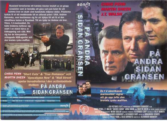 PÅ ANDRA SIDAN GRÄNSEN (vhs-omslag)
